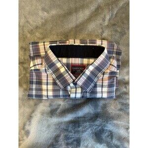 UNTUCKit Slim Fit Shirt - Long Sleeve Plaid Gray Pink - Men’s Size Large